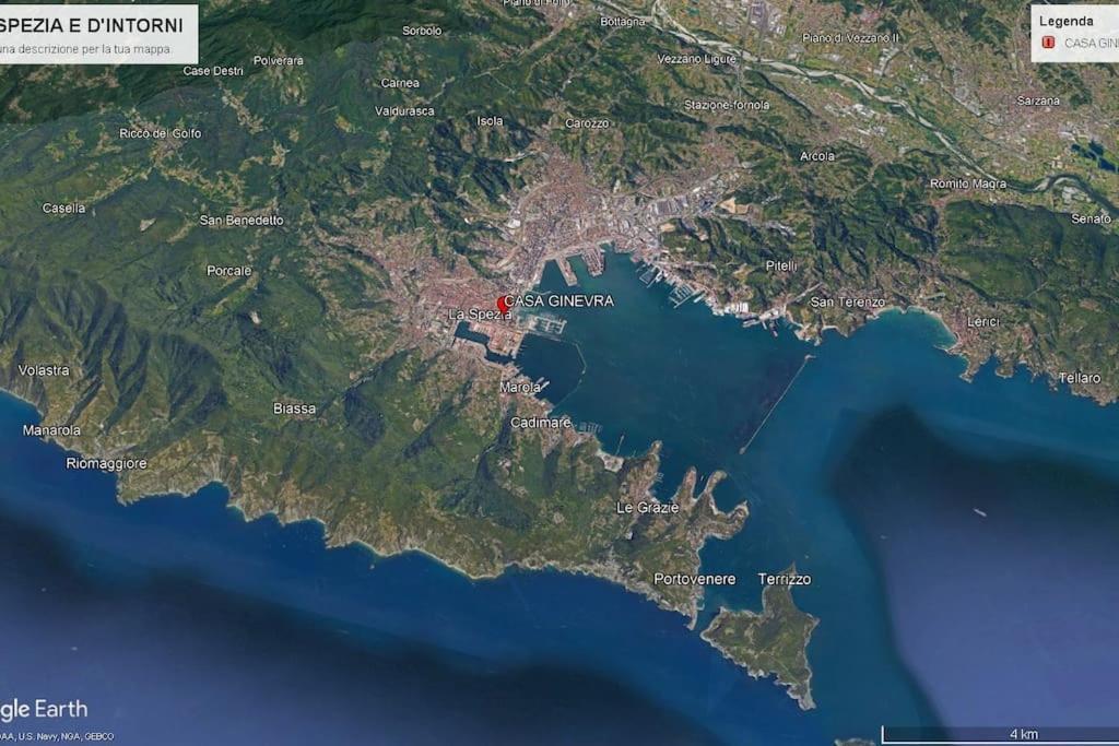 Ferienwohnung Casa Ginevra La Spezia Exterior foto