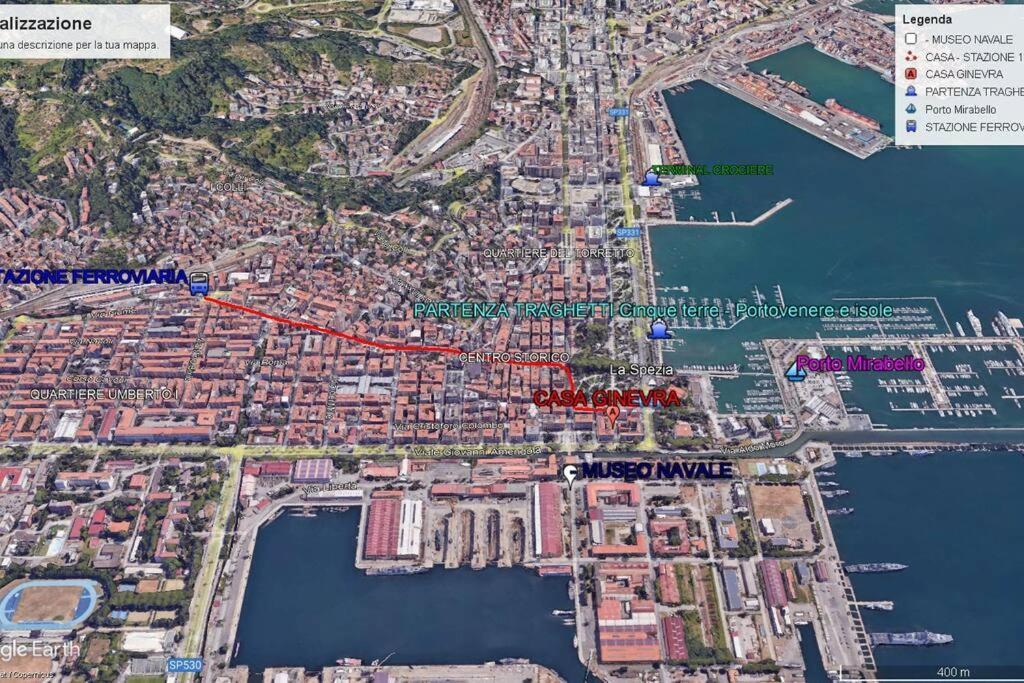 Ferienwohnung Casa Ginevra La Spezia Exterior foto